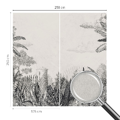 Papel de parede autocolante Paisagem tropical