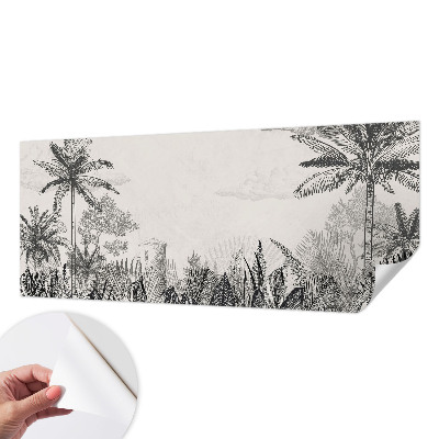 Papel de parede autocolante Paisagem tropical