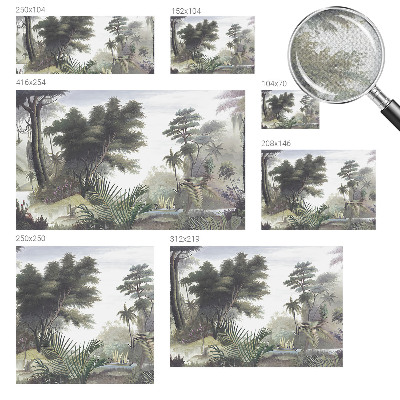 Papel de parede autocolante Paisagem exótica
