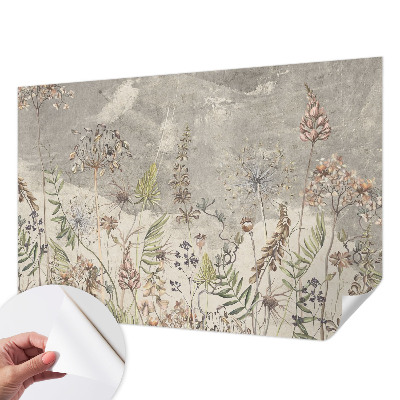 Papel de parede infantil Plantas silvestres