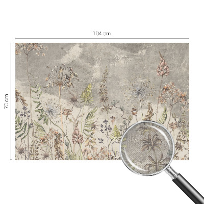 Papel de parede infantil Plantas silvestres