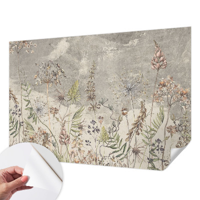Papel de parede infantil Plantas silvestres
