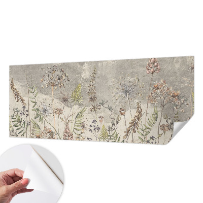 Papel de parede infantil Plantas silvestres