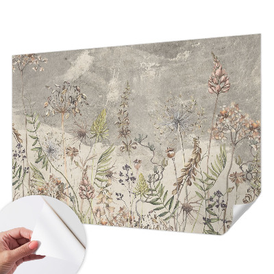 Papel de parede infantil Plantas silvestres