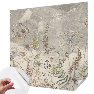 Papel de parede infantil Plantas silvestres