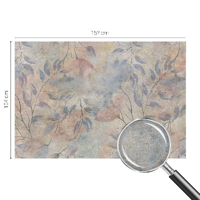 Papel de parede autocolante para sala Folhas abstratas