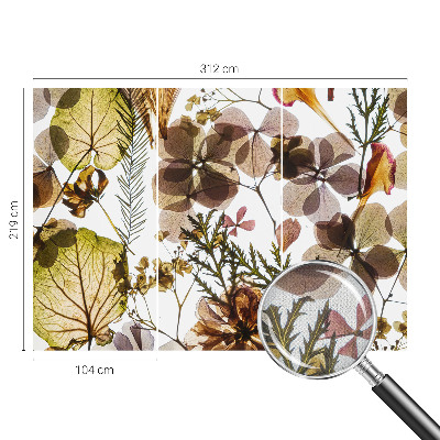 Papel de parede autocolante para quarto Composição natural