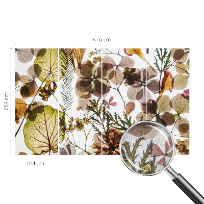 Papel de parede autocolante para quarto Composição natural