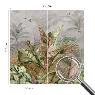 Papel de parede autocolante Selva exótica