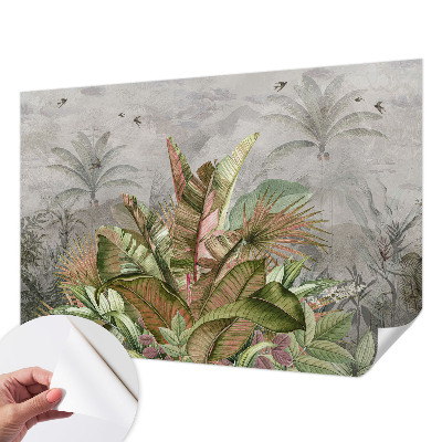 Papel de parede autocolante Selva exótica