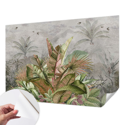 Papel de parede autocolante Selva exótica