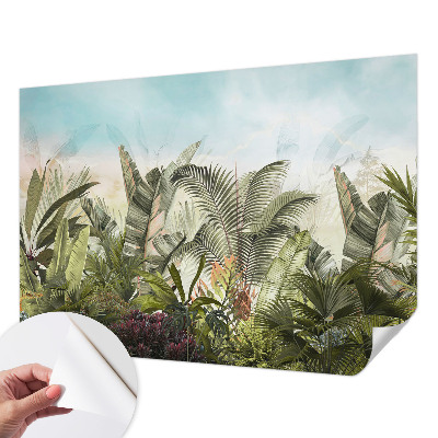 Autocolante de parede fotográfico Paraíso tropical