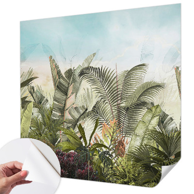 Autocolante de parede fotográfico Paraíso tropical