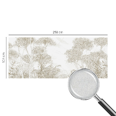 Papel de parede 3D Vegetação tropical