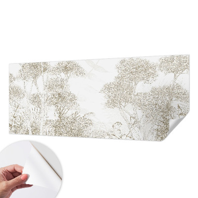 Papel de parede 3D Vegetação tropical