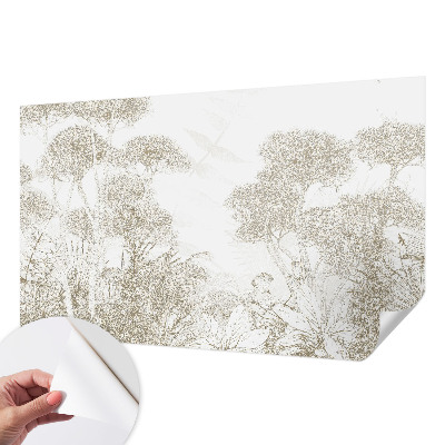 Papel de parede 3D Vegetação tropical