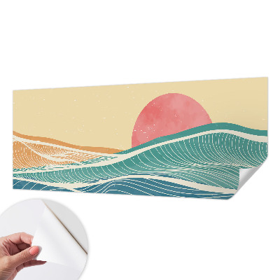 Papel de parede para criança Ondas do mar