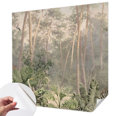 Papel de parede autocolante para quarto Harmonia natural