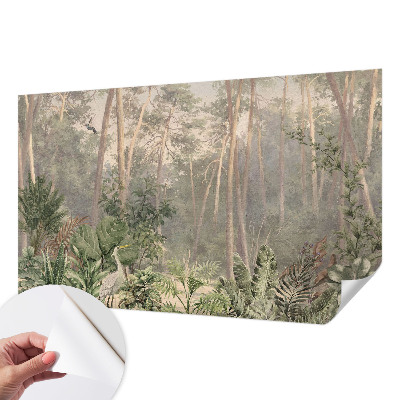 Papel de parede autocolante para quarto Harmonia natural