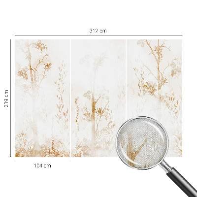 Autocolante de parede fotográfico Elegância botânica