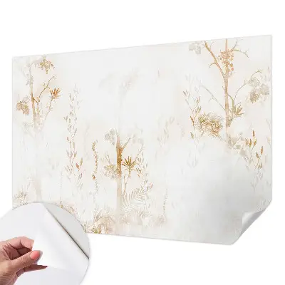 Autocolante de parede fotográfico com motivo de elegância botânica