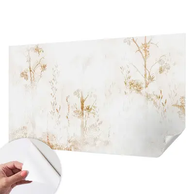 Autocolante de parede fotográfico com motivo de elegância botânica