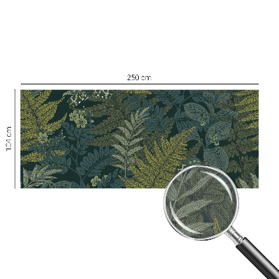 Papel de parede para criança Elegância verde