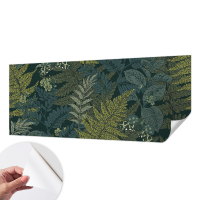 Papel de parede para criança Elegância verde