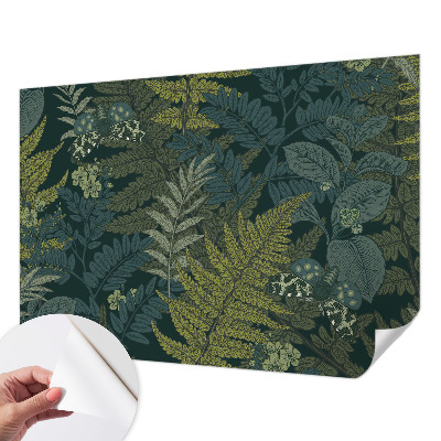 Papel de parede para criança Elegância verde