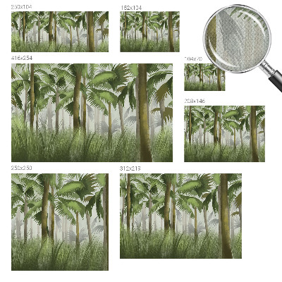 Papel de parede autocolante Floresta tropical
