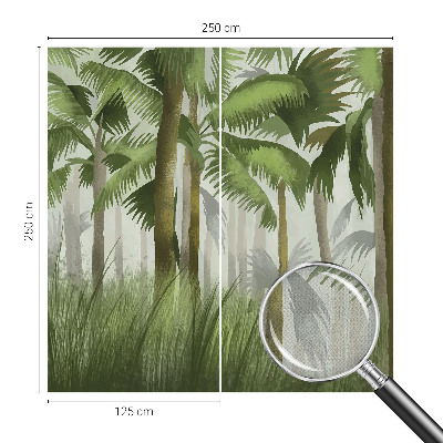 Papel de parede autocolante Floresta tropical