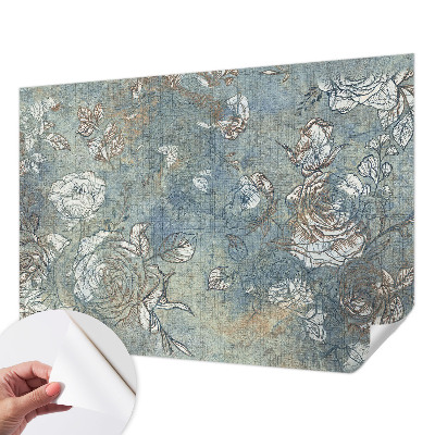 Papel de parede autocolante Rosas românticas
