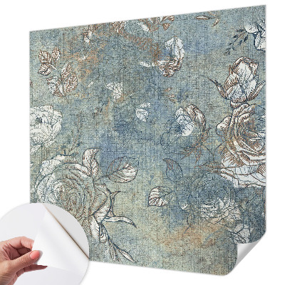 Papel de parede autocolante Rosas românticas