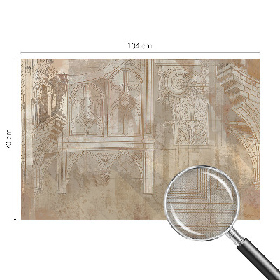 Autocolante de parede fotográfico Ornamentos históricos