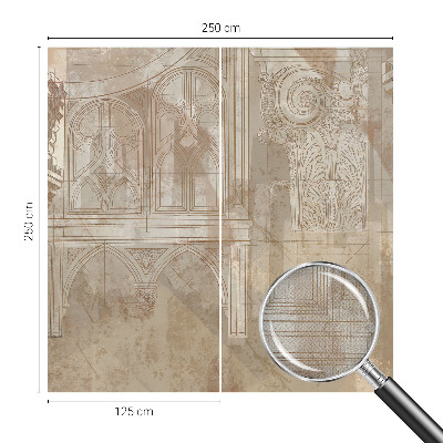 Autocolante de parede fotográfico Ornamentos históricos