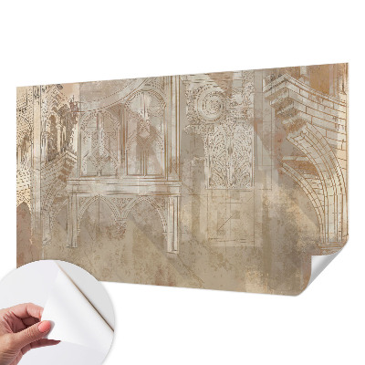 Autocolante de parede fotográfico Ornamentos históricos