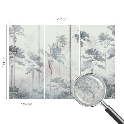 Papel de parede 3D Paisagem tropical