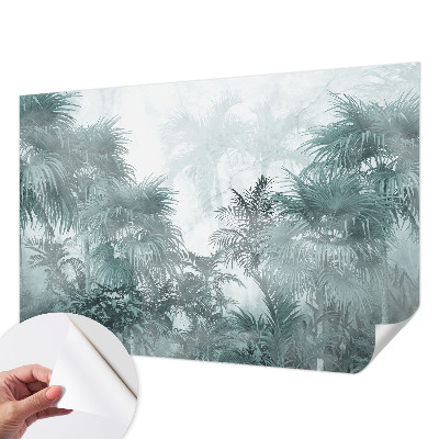 Papel de parede para criança Verde exótico