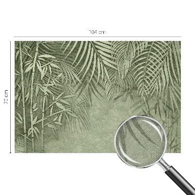 Papel de parede infantil Paraíso de bambu