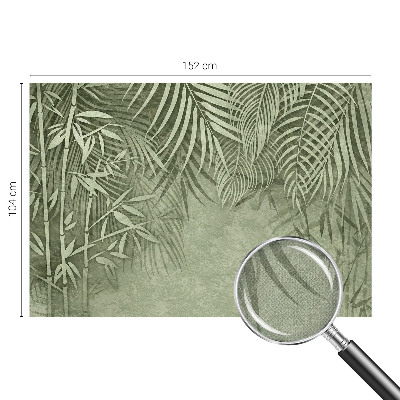 Papel de parede infantil Paraíso de bambu