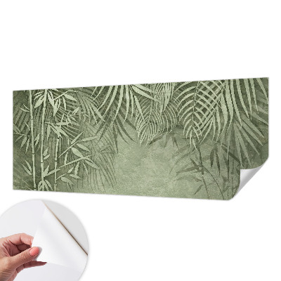 Papel de parede infantil Paraíso de bambu