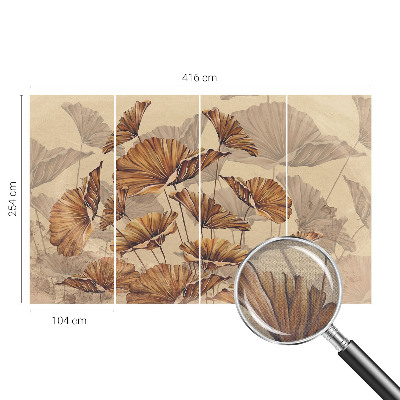 Autocolante de parede fotográfico Elegância outonal