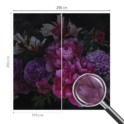 Papel de parede autocolante Elegância floral