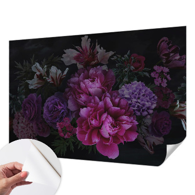 Papel de parede autocolante Elegância floral