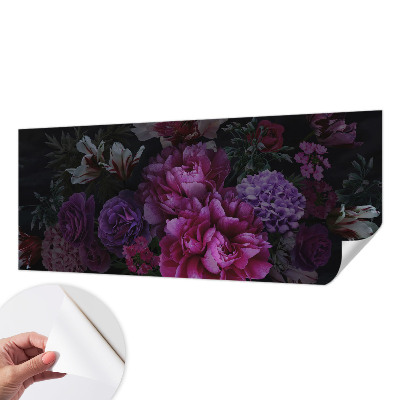 Papel de parede autocolante Elegância floral