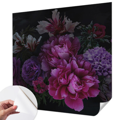 Papel de parede autocolante Elegância floral