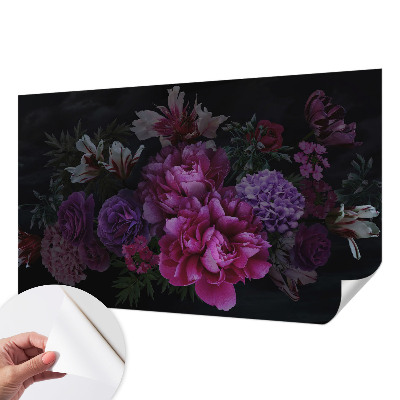 Papel de parede autocolante Elegância floral