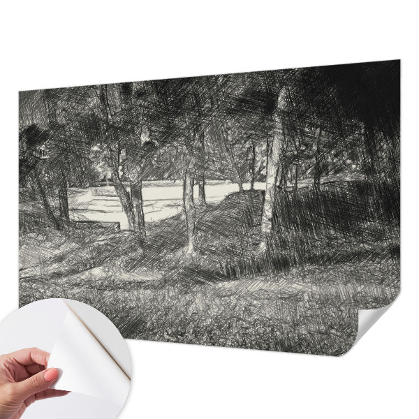 Papel de parede 3D Uma paisagem tranquila
