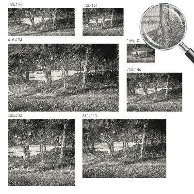 Papel de parede 3D Uma paisagem tranquila