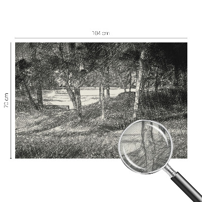 Papel de parede 3D Uma paisagem tranquila